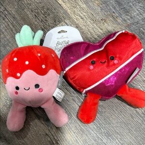 Hallmark Plush Duo in Red and Pink